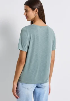 Shirt met juwelendetail