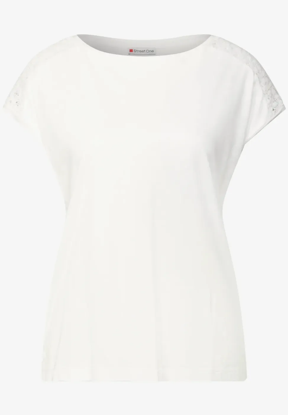 Shirt met kantdetail