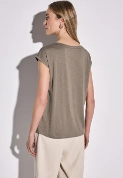 Shirt met kantdetail