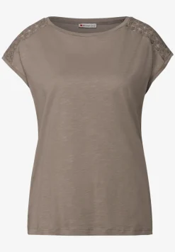 Shirt met kantdetail