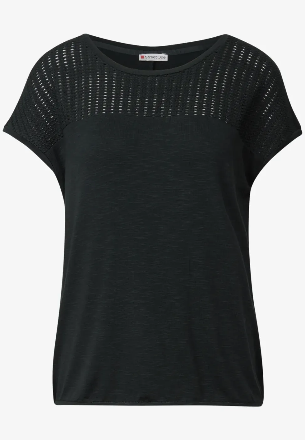 Shirt met kanten details
