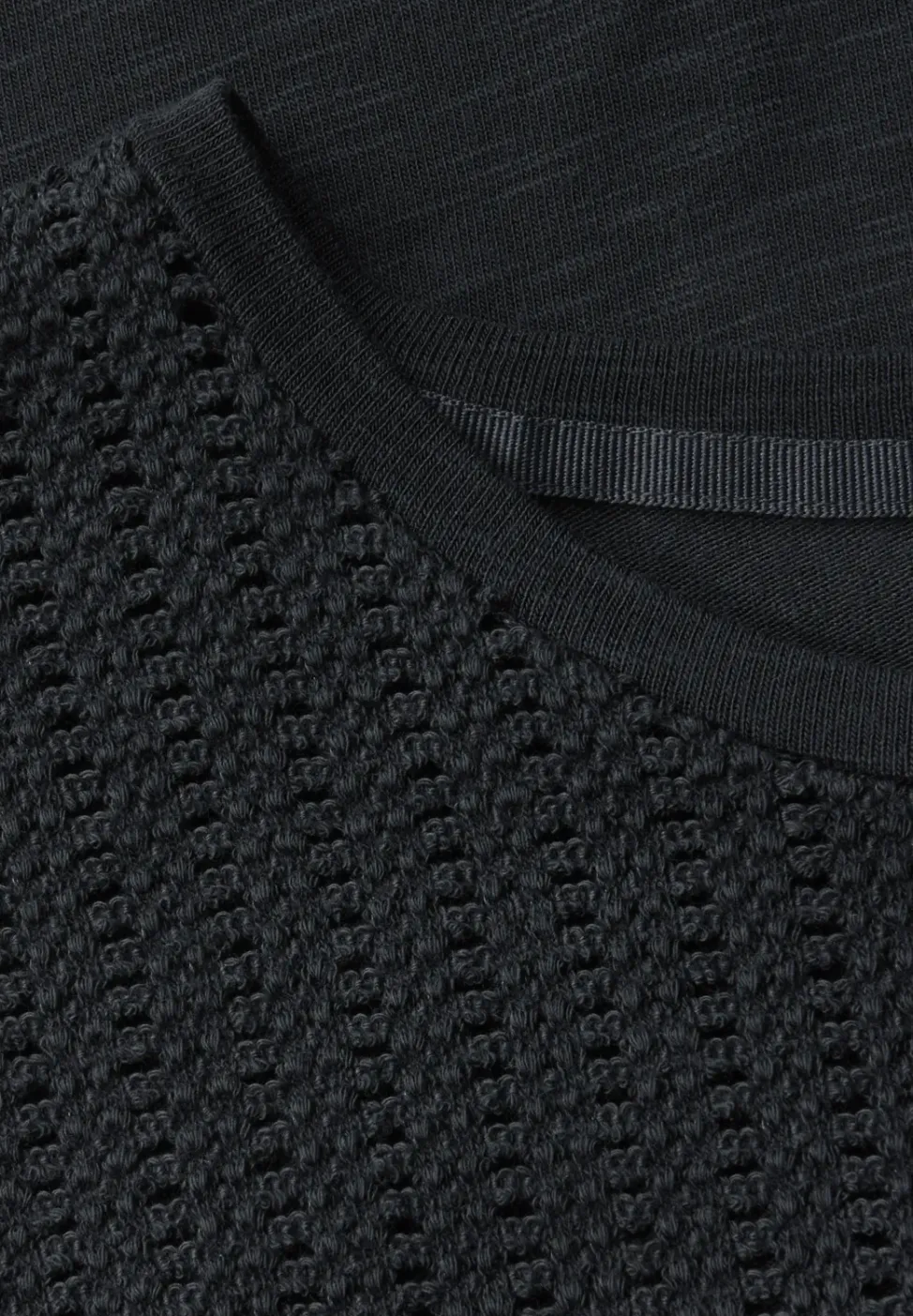 Shirt met kanten details