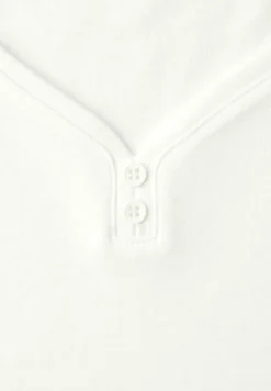 Shirt met knoopdetail