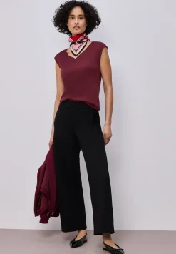 Shirt met knoopdetail
