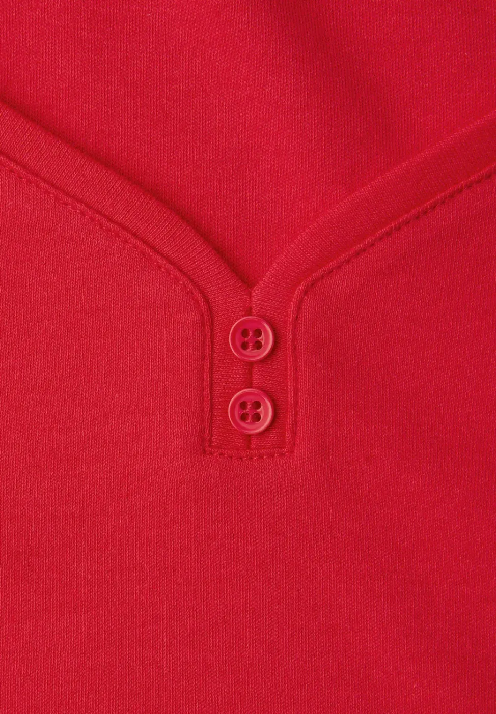 Shirt met knoopdetail