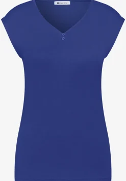 Shirt met knoopdetail