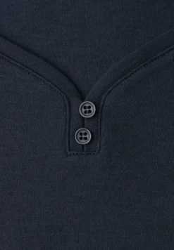 Shirt met knoopdetail