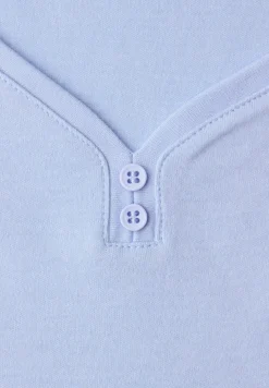Shirt met knoopdetail