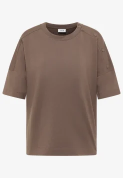 Shirt met knoopdetail