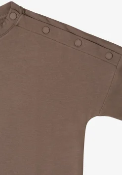 Shirt met knoopdetail