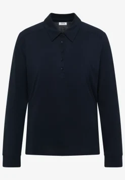 Shirt met knoopdetail