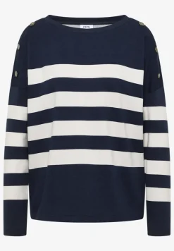 Shirt met knoopdetail
