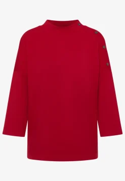 Shirt met knoopdetail