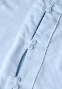 Shirt met knoopdetail