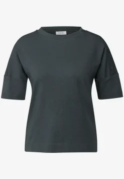 Shirt met knoopdetail