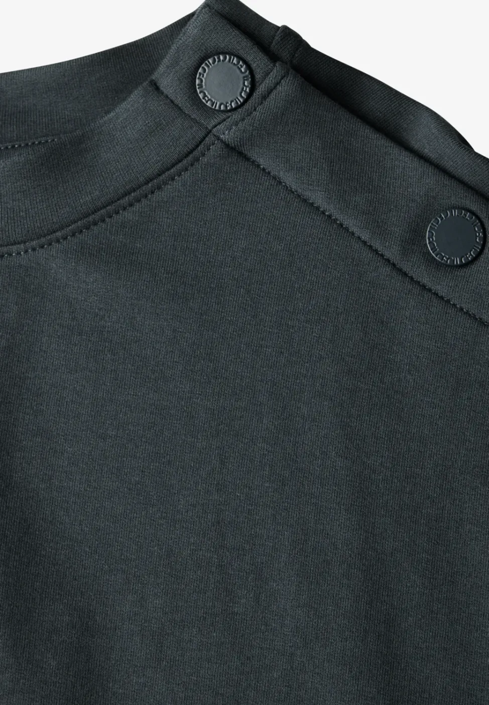 Shirt met knoopdetail