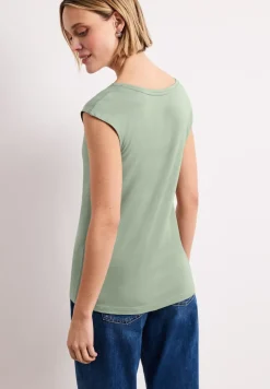 Shirt met knoopdetail