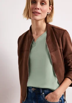 Shirt met knoopdetail