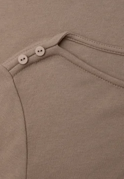Shirt met knoopdetails