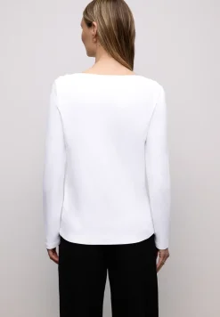 Shirt met knoopdetails