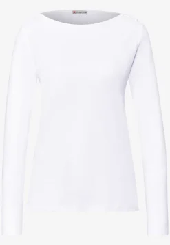 Shirt met knoopdetails