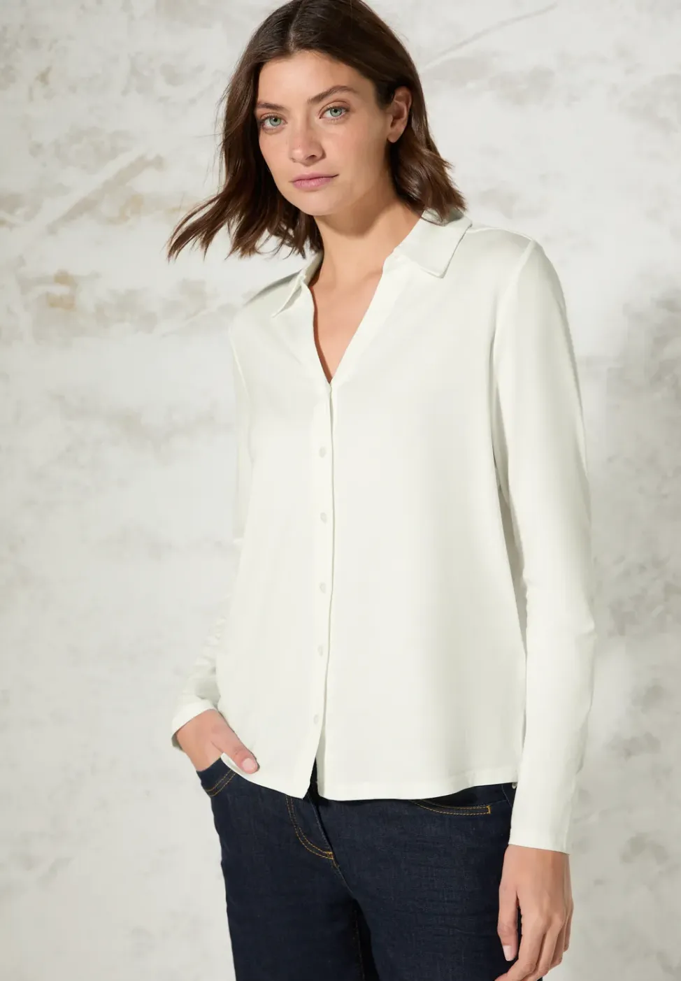 Shirt met knoopsluiting