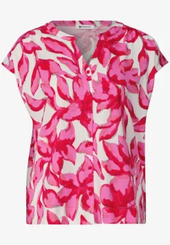 Shirt met knoopsluiting en print