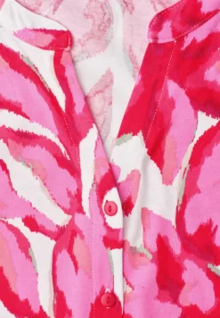 Shirt met knoopsluiting en print