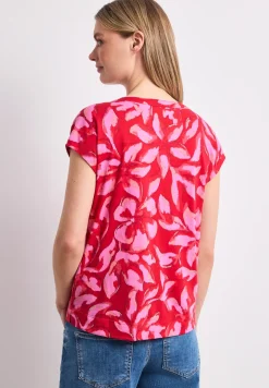 Shirt met knoopsluiting en print
