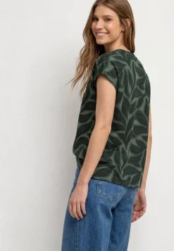 Shirt met knoopsluiting en print