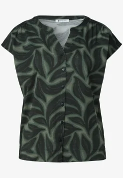 Shirt met knoopsluiting en print