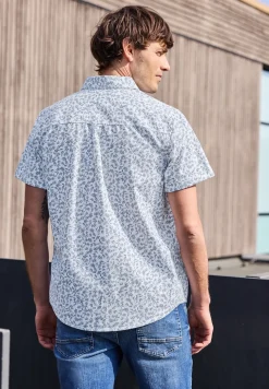 Shirt met korte mouwen en all-over print