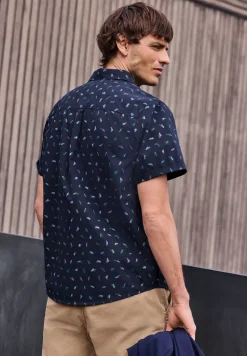 Shirt met korte mouwen en all-over print