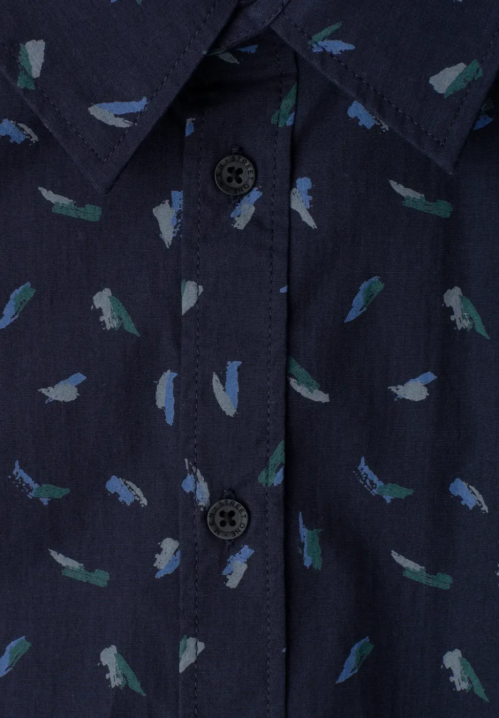 Shirt met korte mouwen en all-over print