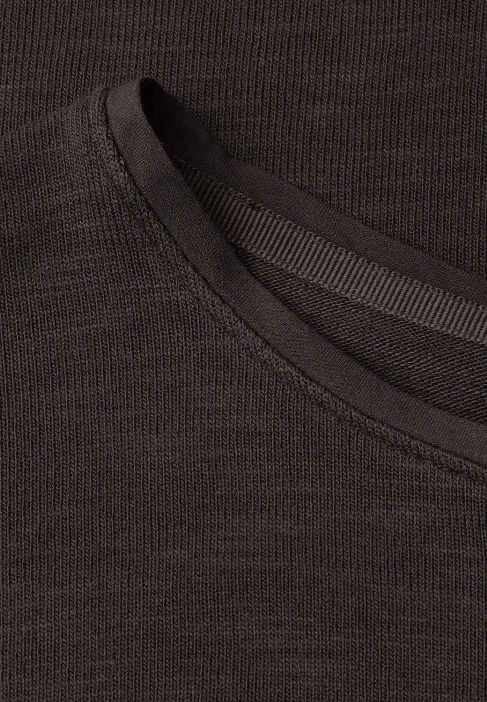 Shirt met korte mouwen en boothals