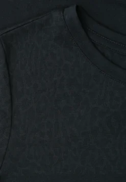 Shirt met korte mouwen en burnout details