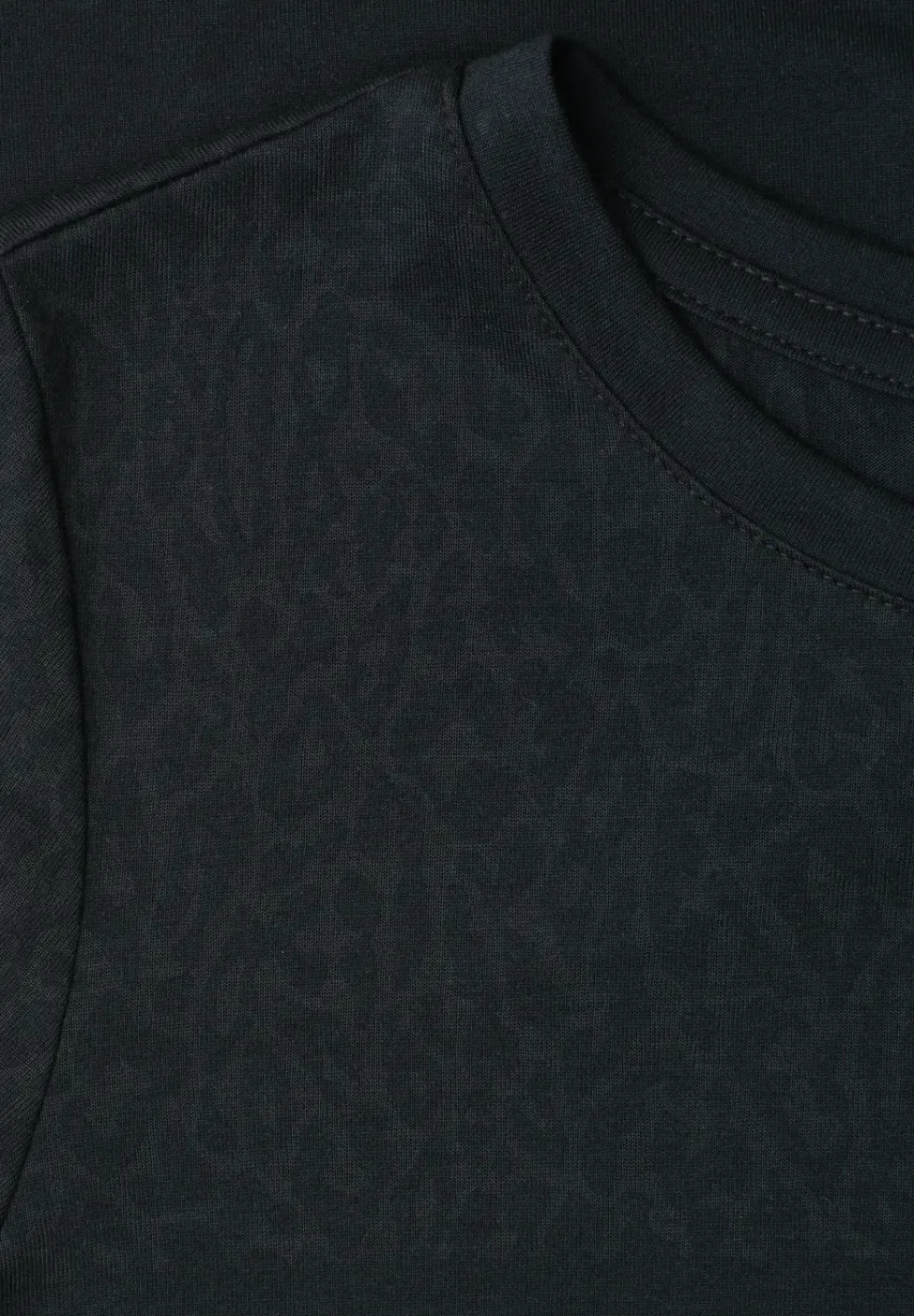 Shirt met korte mouwen en burnout details