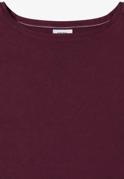 Shirt met korte mouwen en gespdetail