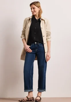 Shirt met korte mouwen en knoopsluiting