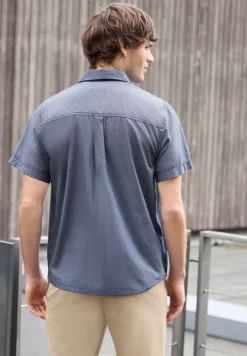 Shirt met korte mouwen en minimale print