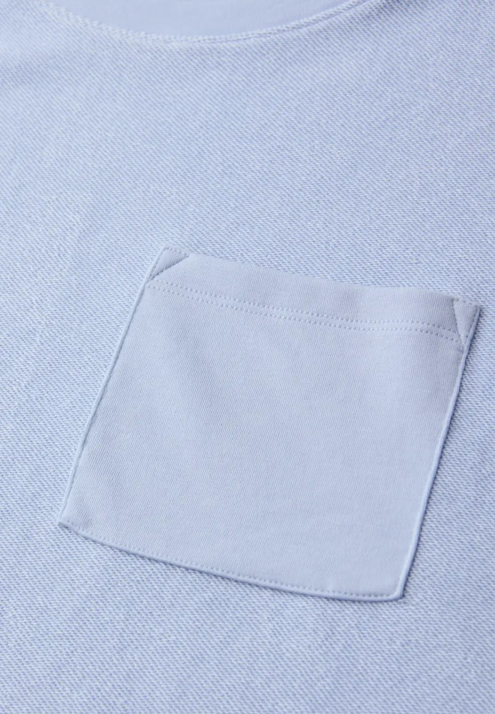 Shirt met korte mouwen en structuurmix