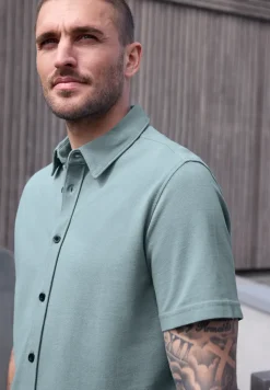 Shirt met korte mouwen in piquékwaliteit