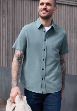 Shirt met korte mouwen in piquékwaliteit