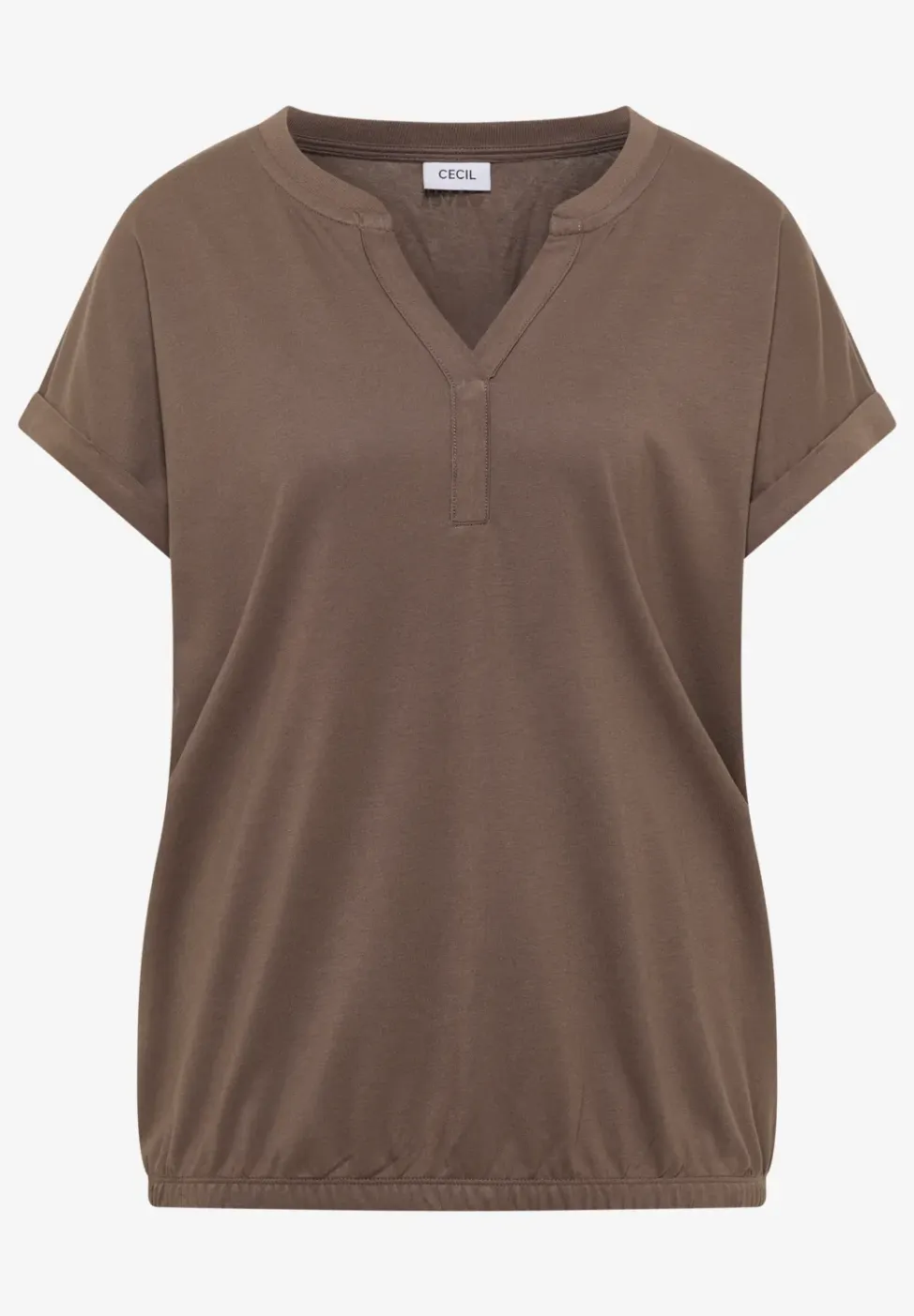 Shirt met korte mouwen in tuniekstijl