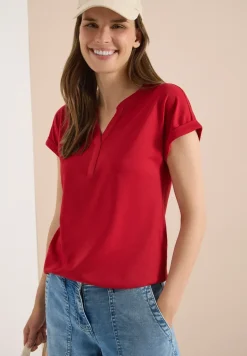 Shirt met korte mouwen in tuniekstijl