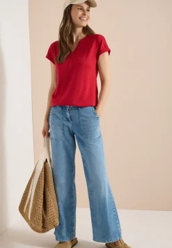 Shirt met korte mouwen in tuniekstijl