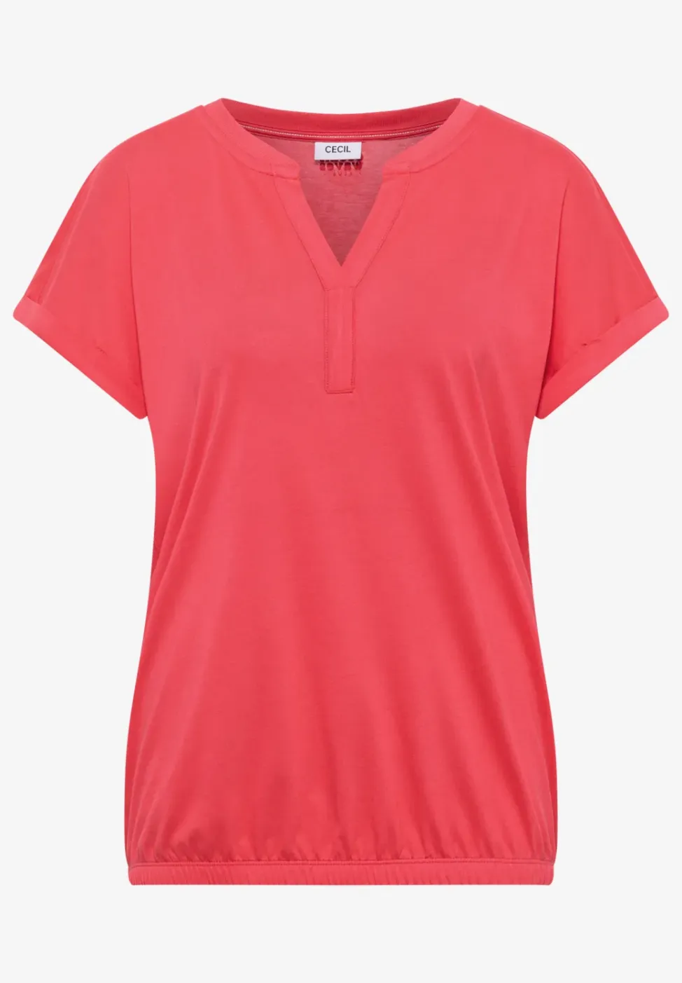Shirt met korte mouwen in tuniekstijl
