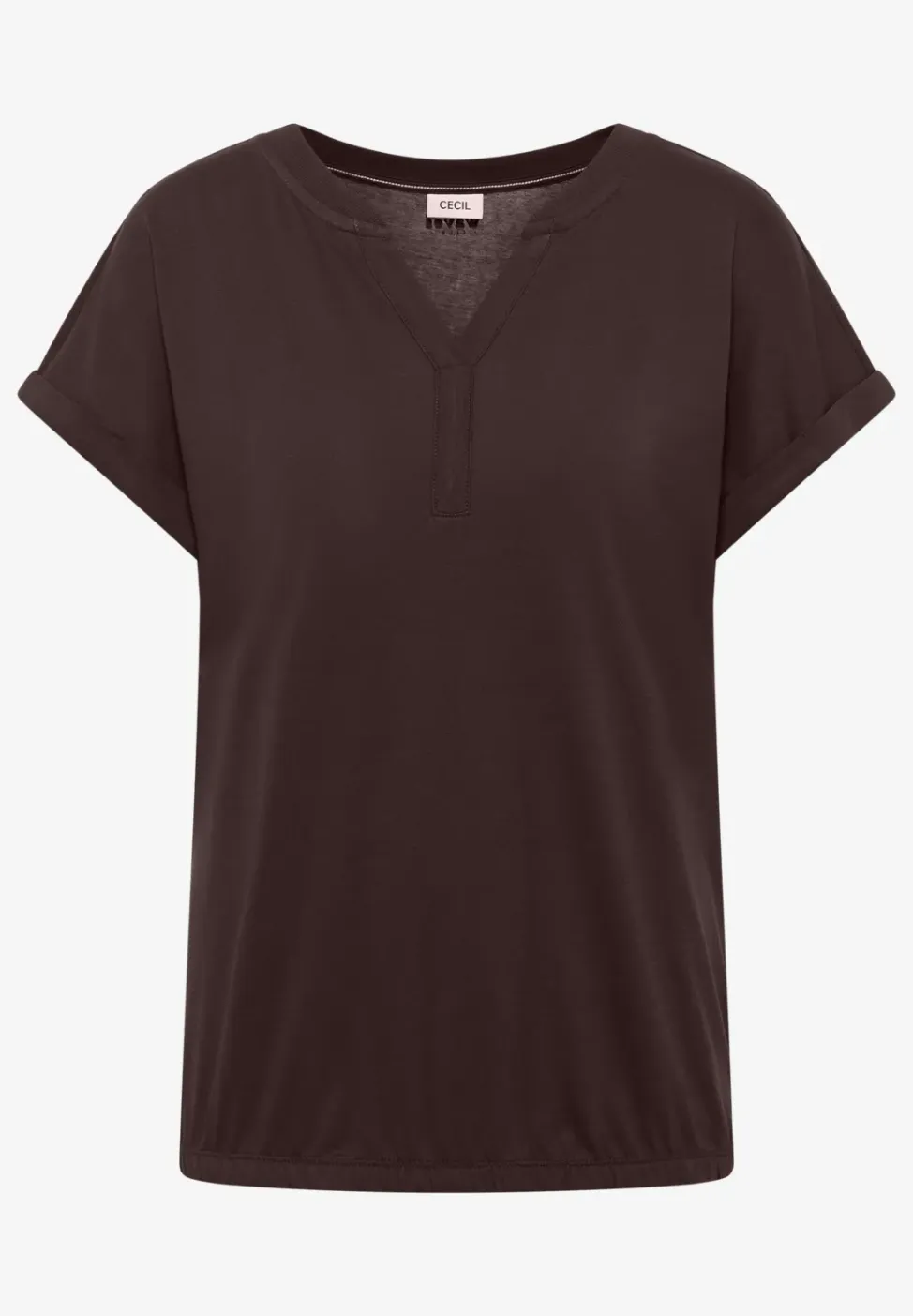 Shirt met korte mouwen in tuniekstijl