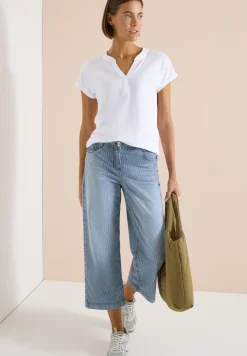 Shirt met korte mouwen in tuniekstijl