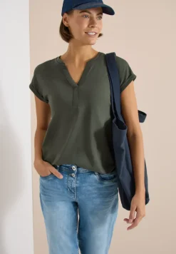 Shirt met korte mouwen in tuniekstijl